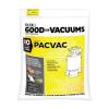 Matthews Paper Vacuum Bag for Pacvac Backpack Models - 10 Bags - Brown