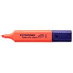 Matthews Staedtler Classic Highlighter - Red Chisel Tip - 10 Highlighters / Pack - 1 Pack