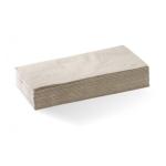 Matthews Quilted Dinner Napkins 1 / 8 Fold - Brown 400mm x 400mm - 2 Ply - FSC Recycled - 100 Napkins / Pack - 800 Napkins / Box - 1 Box