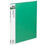Okin IF312 Okin Display Book A4 with Insert Spine 20-Pocket Green