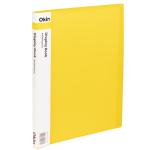 Okin IF314 Okin Display Book A4 with Insert Spine 20-Pocket Yellow