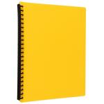 Okin IF374 Okin Refillable Display Book A4 20-Pocket Yellow