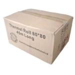 One Nature 80*80 mm 45M Extra Long Thermal Paper 24 Rolls 80 mm (Width) 80 mm (Diameter), 45 Meter Length, 24 Rolls Per Box, No Plastic Core