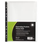 OSC EPA4 Copysafe Pockets Heavy Duty Expanding A4, Pack of 5