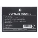 OSC SP03L Copysafe Pockets A3 Landscape, Pack of 10