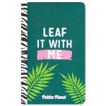 PUKKA P9765SPP Pukka Planet Soft Cover Notebook 13x21cm Leaf it with Me