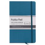 PUKKA P7752SIG Pukka Signature Soft Cover Notebook 13x21cm Lined Teal