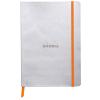 Rhodia C117401C Rhodiarama Softcover Notebook A5 Lined Silver