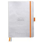 Rhodia C117741C Rhodiarama Goalbook A5 Dotted Silver