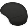 ednet 64020 Mouse Pad with Gel Wrist Rest - Black