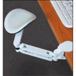 Ergorest Forearm Support (sold individually) combines forearm support with an intuitivemousepadareathat does not require arcing movements beyond the supported area of the slings.