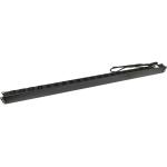 Dynamix RPR-IEC-16A20V 20 Outlet Vertical Power    Rail  (16x 10A IEC C13 & 4x 16A IEC C19). with 6KA C-Curve Circuit Breaker. Integrated 2m power cord (16A IEC C20) 0RU. Colour Black.