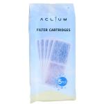 Aclium Water Fountain Filter Insert (5pcs) for Pet Water Fountain