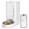 Petkit Fresh Element SOLO Smart Pet Feeder (White) Compatible with mixed-food type Connect via both Wi-Fi(2.4GHz) and Bluetooth, constructed out of premium 304 Stainless steel and food-grade ABS