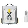 Petkit Breezy Zone Pet Backpack(Grey) for Cats and Puppies with 400ml Pet Drinking Water Bottle Comfort with Padded Strap for Travel, Hiking, Walking & Outdoor, Lightweight and Spacious Petkit Breezy Zone Pet Backpack(Grey) for Cats and Puppies with 400ml Pet Drinking Water Bottle Comfort with Padded Strap for Travel, Hiking, Walking & Outdoor, Lightweight and Spacious