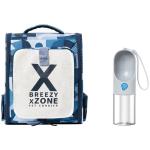 Petkit Breezy Zone Pet Backpack(Blue) for Cats and Puppies with 400ml Pet Drinking Water Bottle Comfort with Padded Strap for Travel, Hiking, Walking & Outdoor, Lightweight and Spacious