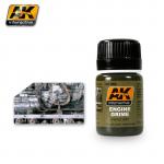 AK Interactive AK082 Enamel Colour - Engine Grime - for Cars, Tanks, Trains, and Trucks