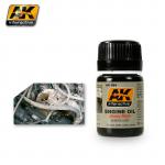AK Interactive AK084 Enamel Colour - Engine Oil - Glossy Finish - For Cars, Tanks, Trains, and Trucks