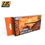 AK Interactive Wargame Series AK1160 - German Panzer Grey Set