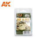 AK Interactive AK120 - OIF & OEF - US Vehicles Weathering Set