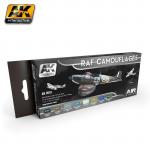 AK Interactive Air Series AK2010 Colour Set - RAF Camouflages