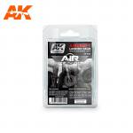 AK Interactive Air Series AK2030 Weathering Set - Aircraft Landing Gear