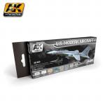 AK Interactive Air Series AK2050 Colour Set - U.S. Modern Aircraft 1