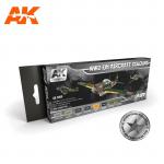 AK Interactive Air Series AK2060 Colour Set - WW2 IJN Aircraft Colours