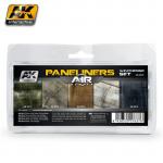 AK Interactive AK2070 Panel Liner - Weathering Combo Set