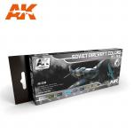 AK Interactive AK2240 Colour Set - Soviet 1941 - 1945 Aircraft
