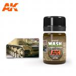 AK Interactive AK300 Enamel Wash - Dark Yellow