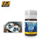 AK Interactive AK301 Naval Ships Weathering - Dark Wash for Wood Deck