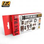 AK Interactive AK3030 Colour Set - Leather and Buckles