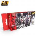 AK Interactive AK3160 Colour Set - Winter & White Colours
