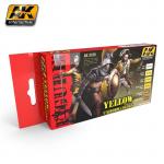AK Interactive AK3190 Colour Set - Yellow Uniform Colours