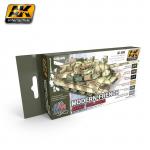 AK Interactive AK4080 Colour Set - Modern French Army Colours