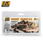 AK Interactive AK4120 Weathering Set - Burnt Vehicles