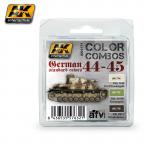 AK Interactive AK4171 Colour Combos - German Standard Colours - 44-45