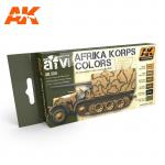 AK Interactive AK550 Colour Set - Afrika Korps