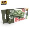 AK Interactive AK553 Colour Set - 4BO Russian Green