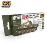 AK Interactive AK554 Colour Set - 1945 German Late War