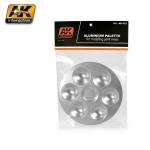 AK Interactive AK612 Aluminium Palette - 6 Wells
