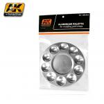 AK Interactive AK613 Aluminium Palette - 10 Wells