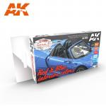 AK Interactive AK9030 Colour Set - Red & Blue Interior