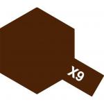 Tamiya X-9 Enamel Mini Paint - Brown - 10ml
