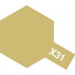 Tamiya X-31 Enamel Mini Paint - Titanium Gold - 10ml