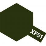Tamiya XF-51 Enamel Mini Paint - Khaki Drab - 10ml