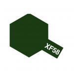 Tamiya XF-58 Enamel Mini Paint - Olive Green - 10ml
