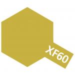 Tamiya XF-60 Enamel Mini Paint - Dark Yellow - 10ml