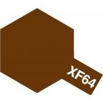 Tamiya XF-64 Enamel Mini Paint - Red Brown - 10ml